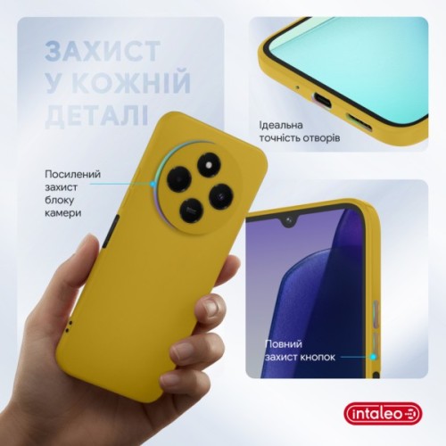 Чохол до мобільного телефона Intaleo Silicone Xiaomi Redmi 14C 4G Yellow (1283126617027)