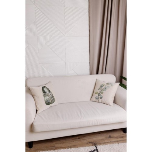 Наволочка Прованс гобеленова декоративна Евкаліпт 45х45 (035406)