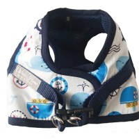 Шлея для собак Chloe's Home Florida marine XS темно-синя (CLH2683)