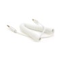 Кабель мультимедійний 3.5mm M to 3.5mm M 1.5m 90° corner white Voltronic (YT-AUXSGJ(M)/(M)-1.5-W)