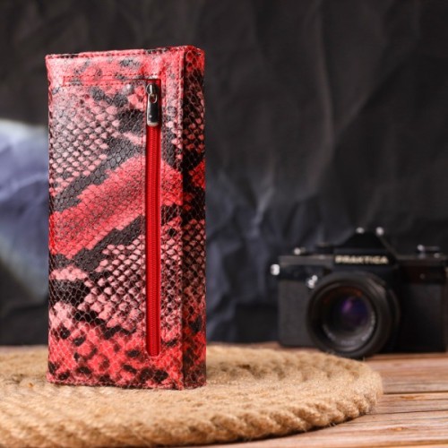 Гаманець Canpellini З натуральної шкіри Різнобарвний (21627)