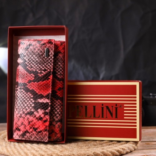 Гаманець Canpellini З натуральної шкіри Різнобарвний (21627)