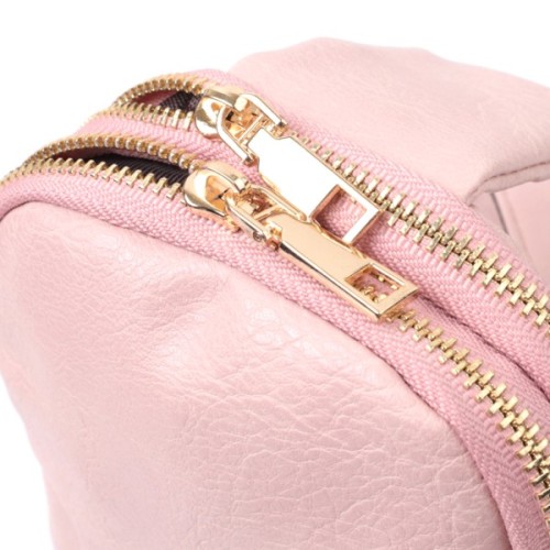 Сумка Vintage Маленька жіноча через плече з екошкіри Рожева (22782)