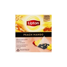 Чай Lipton чорний "Peach mango" 20 пакетиків (5063270110942)