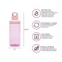 Пляшка для води Kambukka Reno тританова 500 мл світло-рожевий (11-05025)