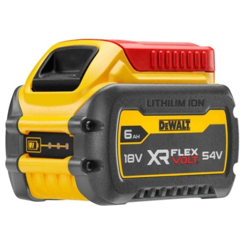 Акумулятор до електроінструменту DeWALT 18V/54V, 6Ah/2Ah, час заряджання 60 хв, вага 1.06 кг (DCB546_N473851)