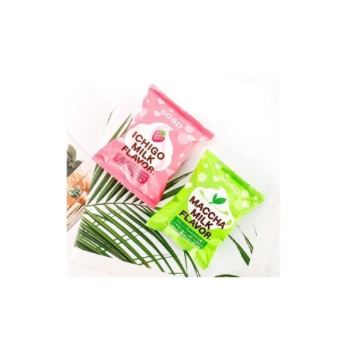 Тверде мило Pelican Petit Green Tea Milk 80 г (4976631477770)