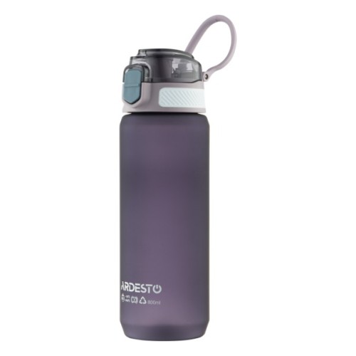 Пляшка для води Ardesto Matte 800мл, пластик, фіолетовий (AR2281MG)