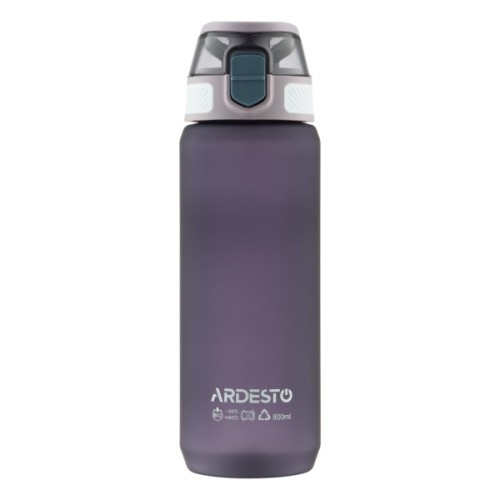 Пляшка для води Ardesto Matte 800мл, пластик, фіолетовий (AR2281MG)