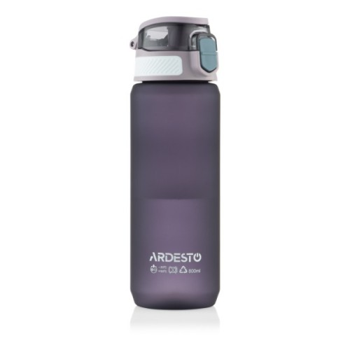 Пляшка для води Ardesto Matte 800мл, пластик, фіолетовий (AR2281MG)