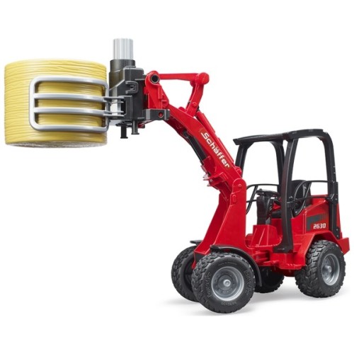 Масштабна модель автомобіля Bruder Міні-навантажувач Schaffer Compact 2630 (02192)