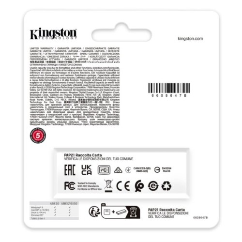 USB флеш накопичувач Kingston 256GB DataTraveler Exodia Black-Green USB 3.2 (DTXG2/256GB)