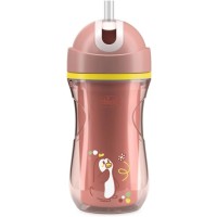 Поїльник-непроливайка Chicco Sport Cup 266 мл. від 14 місяців (рожева) (06991.15)