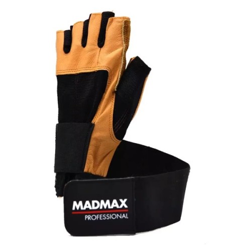 Рукавички для фітнесу MadMax MFG-269 Professional Brown L (MFG-269-Brown_L)