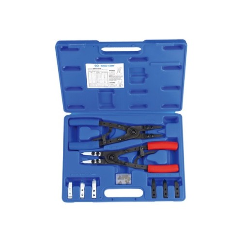 Автомобільний зйомник KING TONY стопорних кілець зі змінними насадками 250 мм (45115PP)