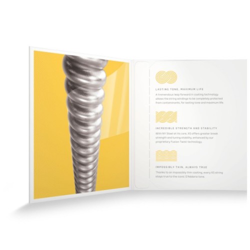 Струни для гітари D'Addario XS Coated Electric Guitar Strings Super Light Top / Regular Bottom (09-46) (XSE0946)