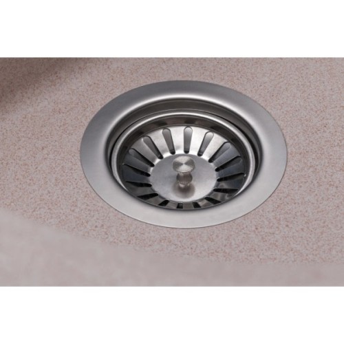 Мийка кухонна GRANADO RONDA avena з сифоном (470*490mm.) (gr2202)