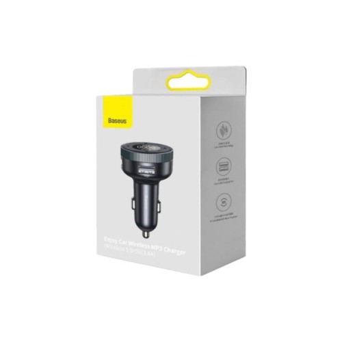 FM модулятор Baseus Baseus Enjoy Car Wireless MP3 Charger Black (CCLH-01)