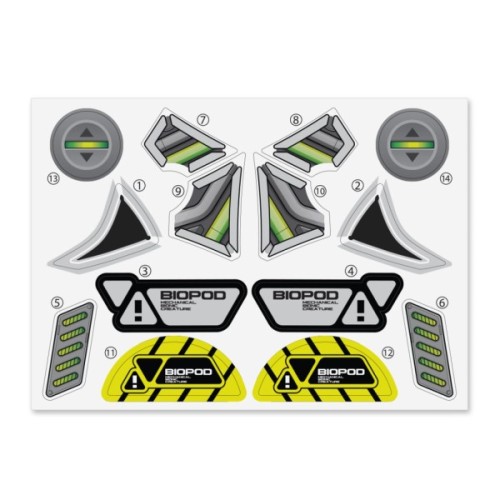 Інтерактивна іграшка Silverlit Робозавр Biopod Cyberpunk Inmotion (88092)