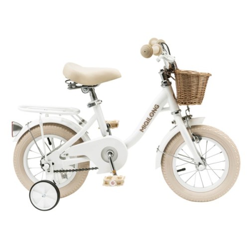 Дитячий велосипед Miqilong LS 12" білий (RBB-LS12-PEARL)