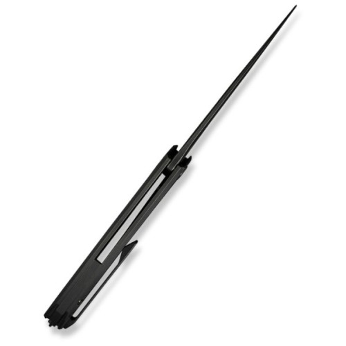 Ніж Weknife Acuminal, Black Titanium, Darkwash (WE23070-1)