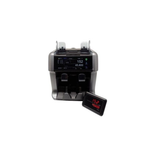 Лічильник банкнот Geos AL-956 2-х кишеньковий, мультивалютний (AL-956)