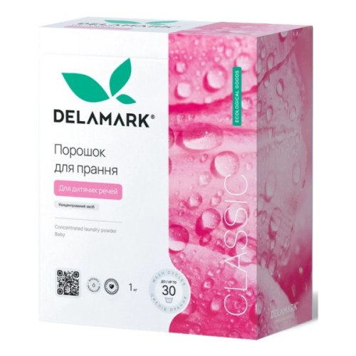 Пральний порошок DeLaMark Baby 1 кг (4820152330222)