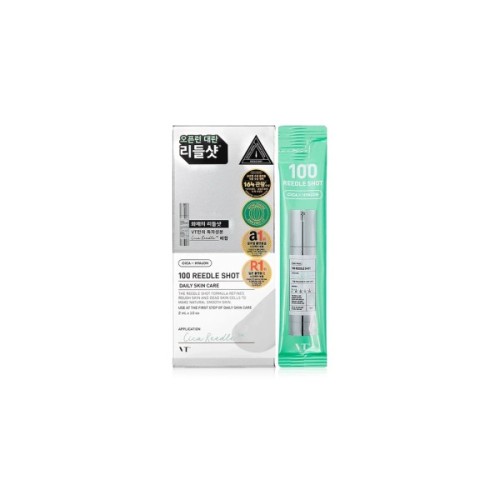 Сироватка для обличчя VT Cosmetics Cica Reedle Shot 100 З мікроголками 10 х 2 мл (8803463007294)