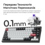 Клавіатура Keychron Q1 HE Magnetic Switch RGB UA Black (Q1H-M1-UA)