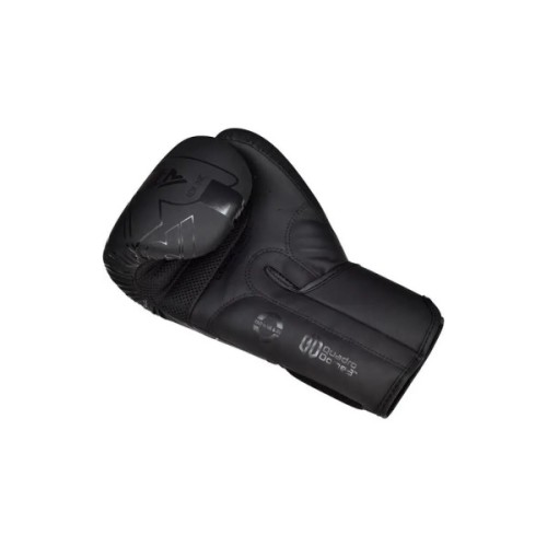 Боксерські рукавички RDX F6 Kara Matte Black 12 унцій (BGR-F6MB-12OZ)
