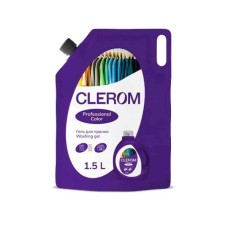 Гель для прання Clerom Professional Color Дой-пак 1.5 л (4820287020135)