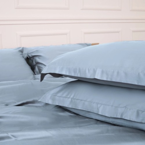 Постільна білизна MirSon Tencel №04 Blue 2x143x210 Сімейний (2200009369568)
