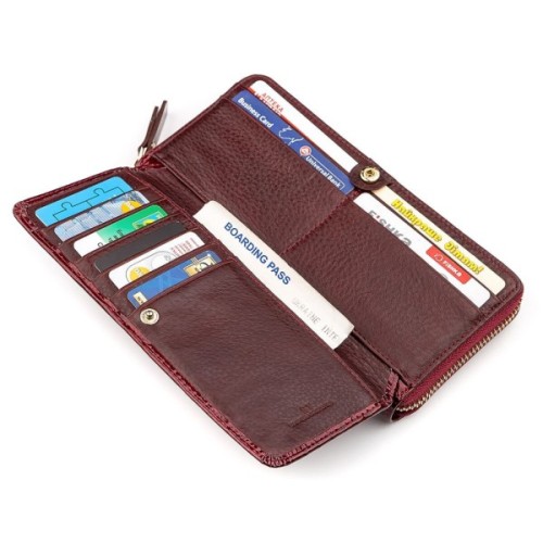 Гаманець ST Leather Бордовий (18434)