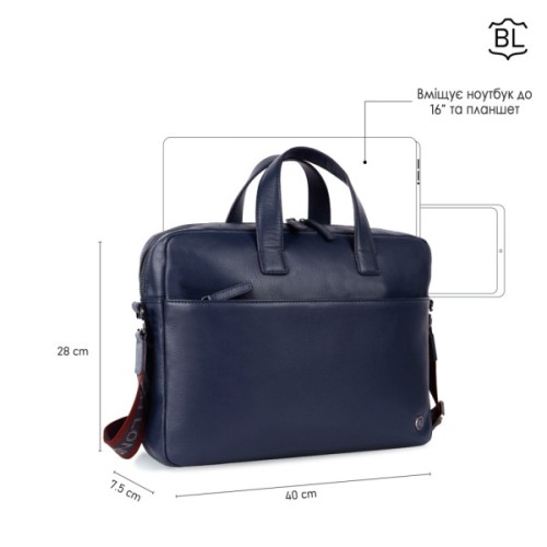 Сумка Brampton London Commandeer Navy (64547 NAVY)