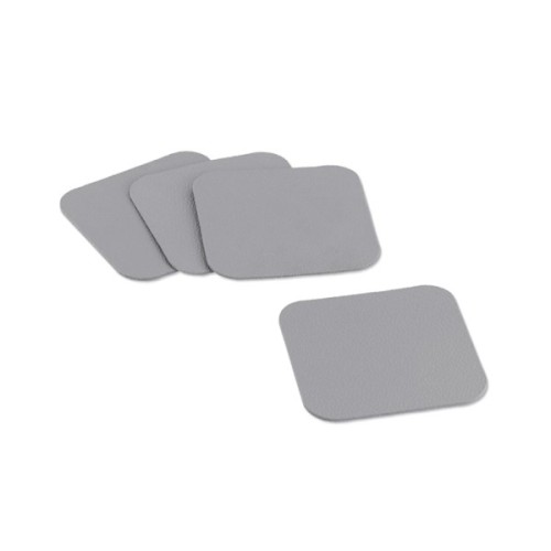 Підставка під гаряче Kela Kimara під чашку 10х10 см, 4 шт, світло-сірі (12091)