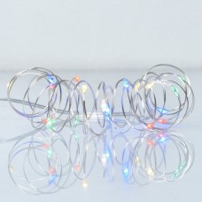 Гірлянда YES! Fun Нитка на мідному дроті 20 LED Різнокольорова 2 м Статична на Батарейках (975022)