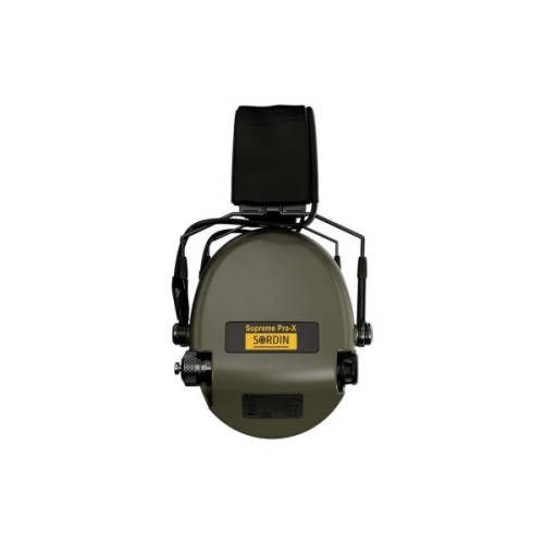 Тактичні навушники Sordin Supreme Pro X Slim Green (сумісні з ARC Rail) (74302-X/L-S)
