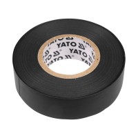Ізоляційна стрічка Yato 15 ММ X 20 М X 0,13 ММ, чорна (YT-8159)