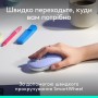 Комплект Logitech POP Icon Combo Bluetooth UA Lilac (920-013078)