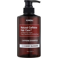 Шампунь Kundal Natural Caffeine & Intensive Scalp Care Shampoo Cherry Blossom 500 мл (8809568745772)