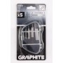 Екстрактор Graphite зламаних гвинтів 3-19мм, набір 5шт (54T428)