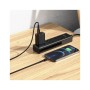 Дата кабель USB 2.0 AM to Lightning 1.0m 2.4A nylon X59 black HOCO (6931474744869)