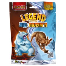 Антистрес #sbabam сюрприз у вигляді тварини серії Legend of animals Максі – Лід і полум'я (60/CN25)
