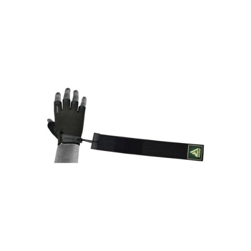 Рукавички для фітнесу RDX T2 Half Army Green Plus L (WGA-T2HA-L+)