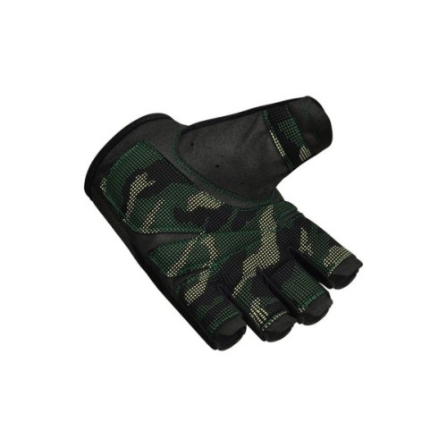 Рукавички для фітнесу RDX T2 Half Army Green Plus L (WGA-T2HA-L+)