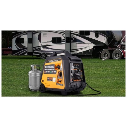 Генератор maXpeedingRODS бензин/газ MXR3500S інверторний (3,2 kW), 220V, 50Hz, 4л, дистанційний запуск (mxr3500S)