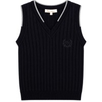 Жилет дитячий Na в'язаний (CLG 8002R-164B-black)