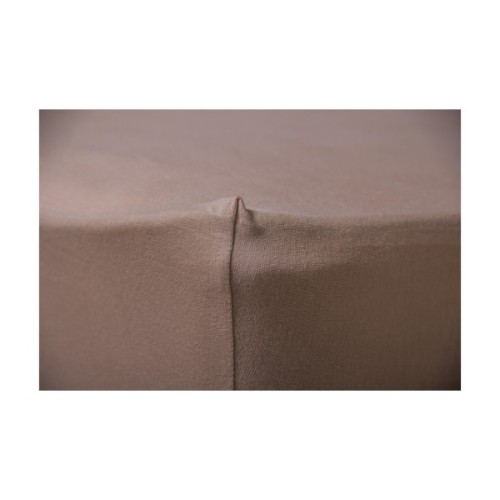Простирадло Billerbeck трикотажне на резинці коричневий 100х200 см (1671-Е42)