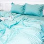 Постільна білизна MirSon SatinStripe 30-0015GreenWave 220х240 King Size (2200005253267)