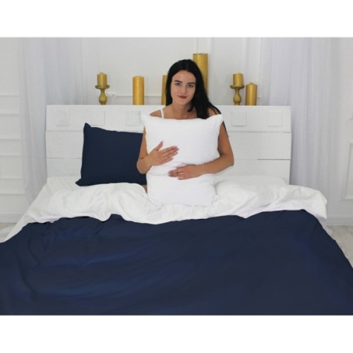 Постільна білизна MirSon Велюр Winter Frost 28-0001 + 28-0006 Bellflower Velvet 2х143х210 (2200004004655)